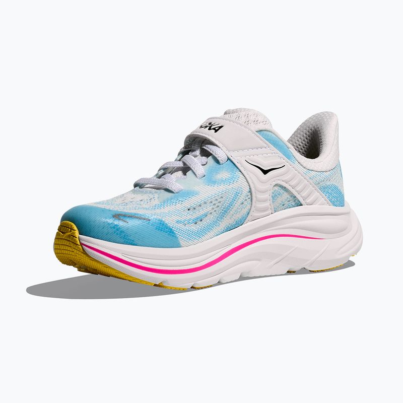 Детски обувки за бягане HOKA Clifton 10 frost/soaring blue 4
