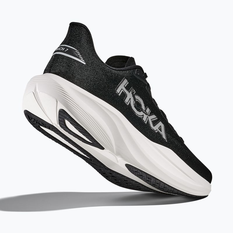 Мъжки обувки за бягане HOKA Mach 7 black/white 5