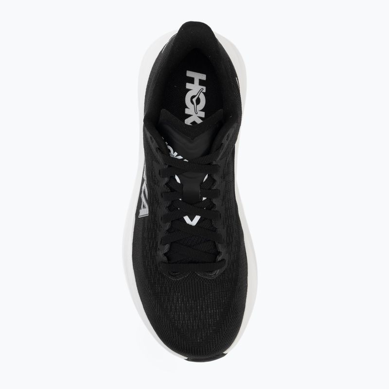 Дамски обувки за бягане HOKA Mach 7 black/white 5