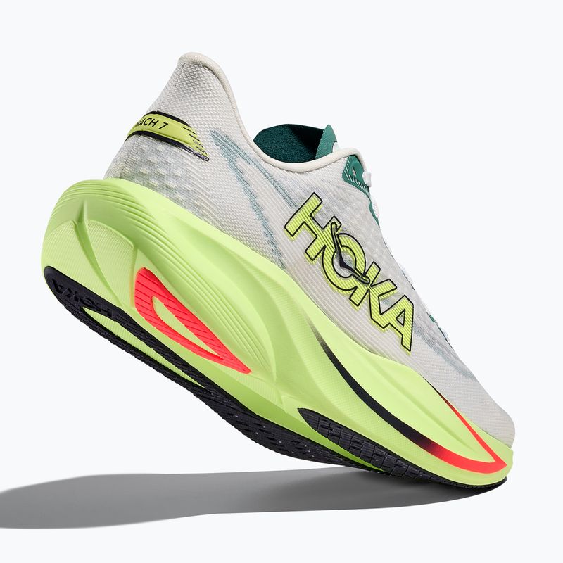 Дамски обувки за бягане HOKA Mach 7 frost/neon yuzu 5