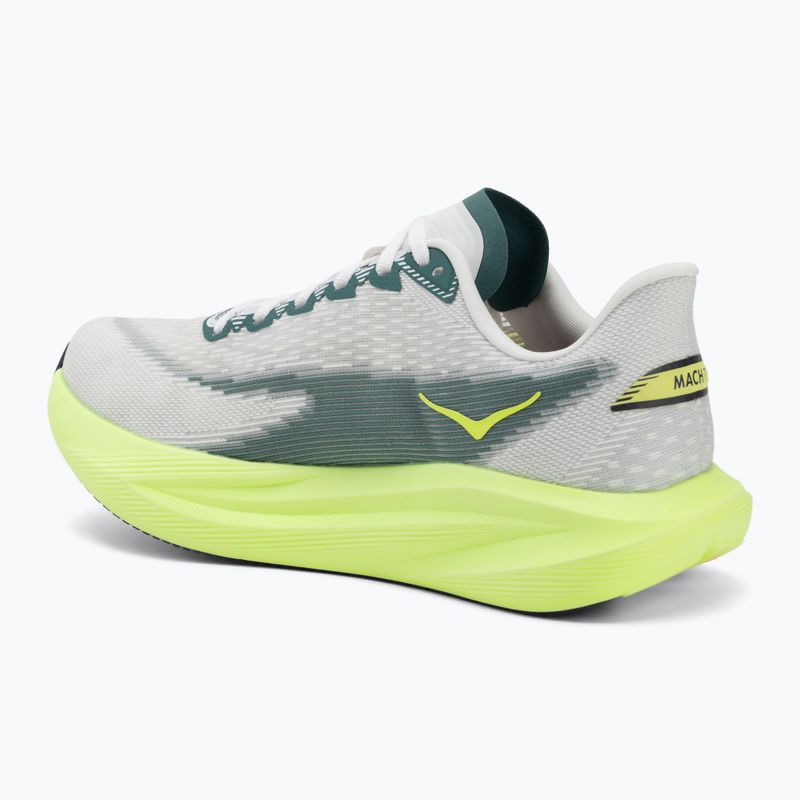 Дамски обувки за бягане HOKA Mach 7 frost/neon yuzu 3
