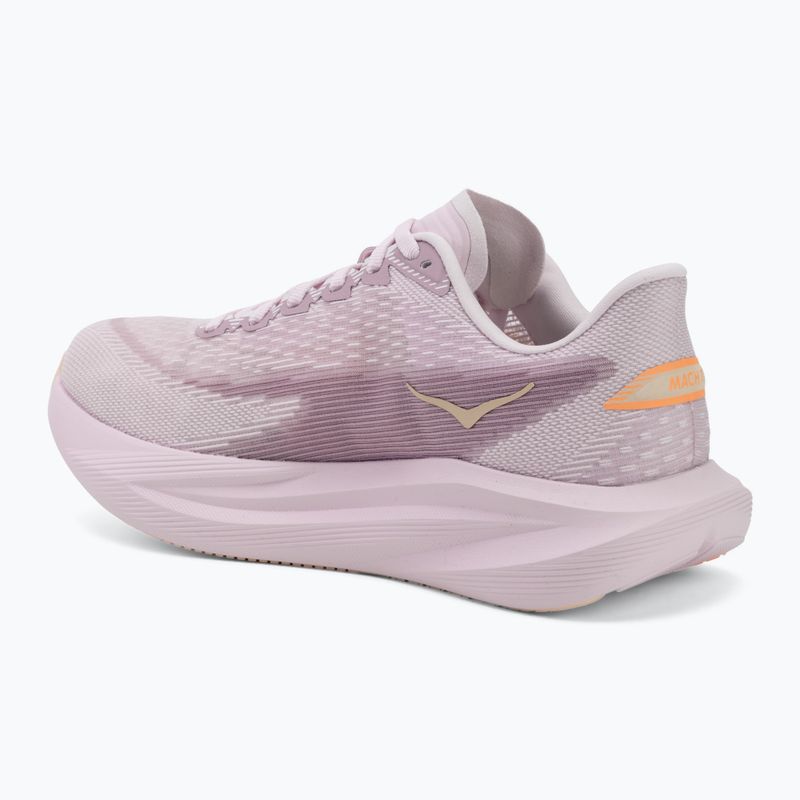 Дамски обувки за бягане HOKA Mach 7 lilac cream/tangerine glow 3