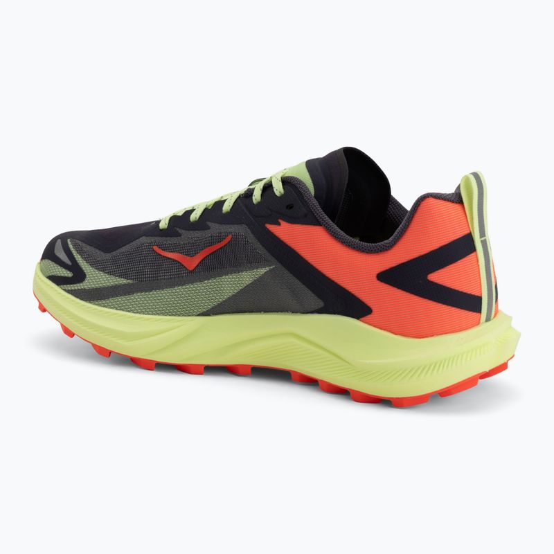Мъжки обувки за бягане HOKA Zinal 3 squid ink/neon yuzu 3