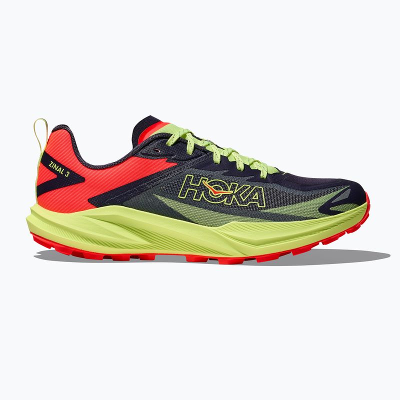 Мъжки обувки за бягане HOKA Zinal 3 squid ink/neon yuzu 3
