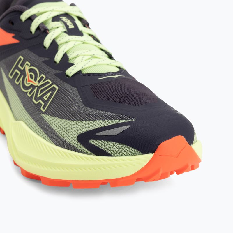 Дамски обувки за бягане HOKA Zinal 3 squid ink/neon yuzu 7