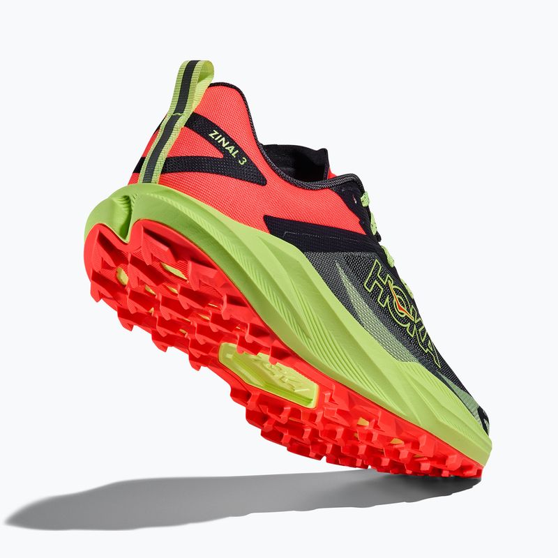 Дамски обувки за бягане HOKA Zinal 3 squid ink/neon yuzu 5