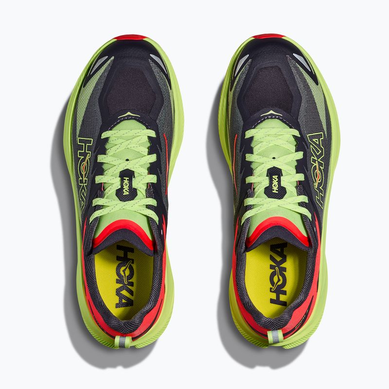 Дамски обувки за бягане HOKA Zinal 3 squid ink/neon yuzu 7