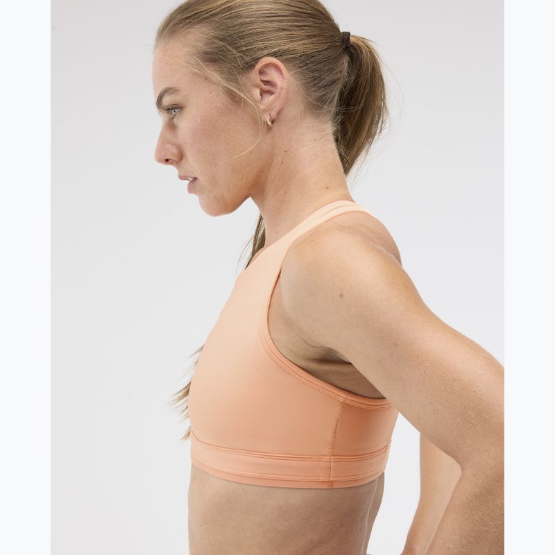 Детски спортен сутиен HOKA Hupana Sports RemovaleCup pale tangerine 5