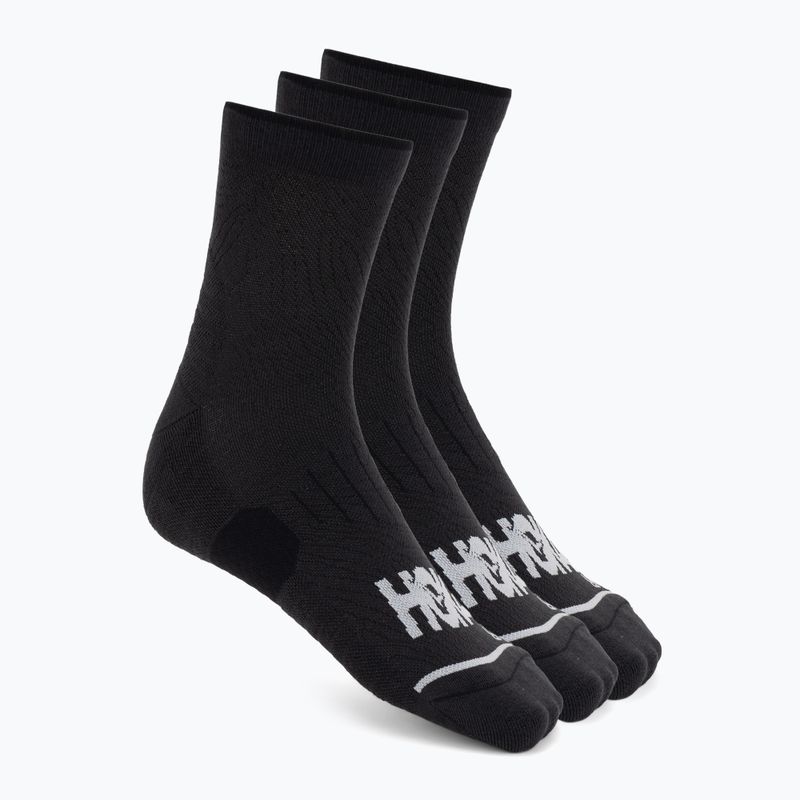 Чорапи HOKA Quarter Run Sock 3-Pack black/black/black