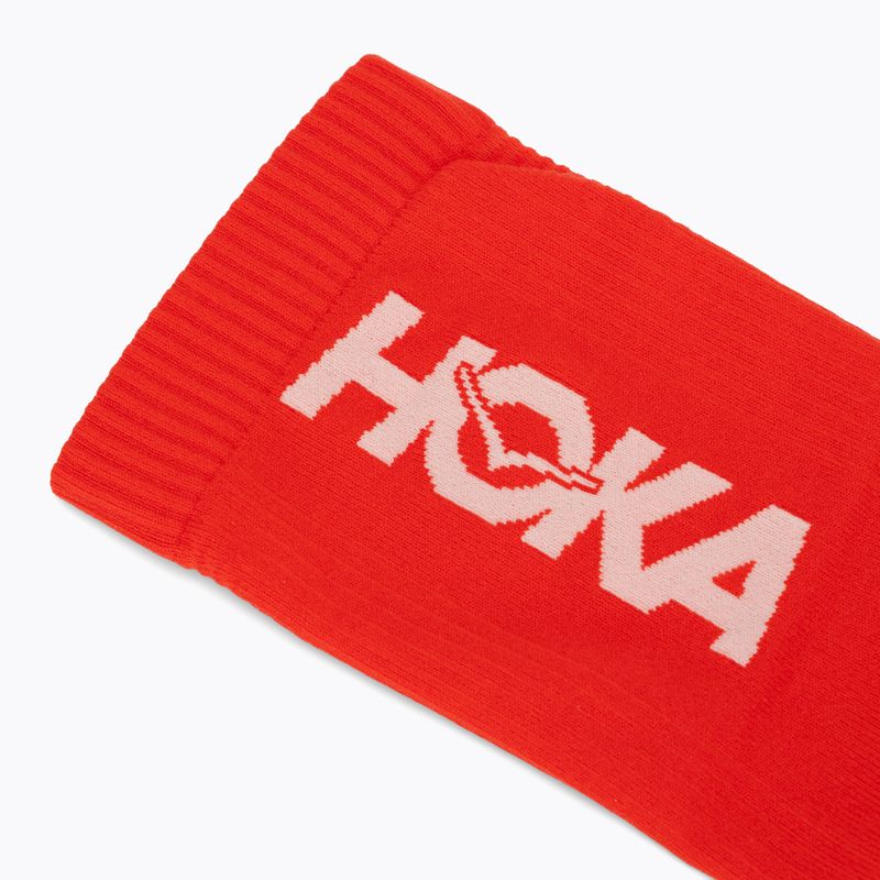 Мъжки чорапи HOKA Race Day Crew habanero 3