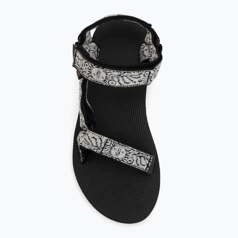 Дамски сандали Teva Original Universal windy summer black/white 5