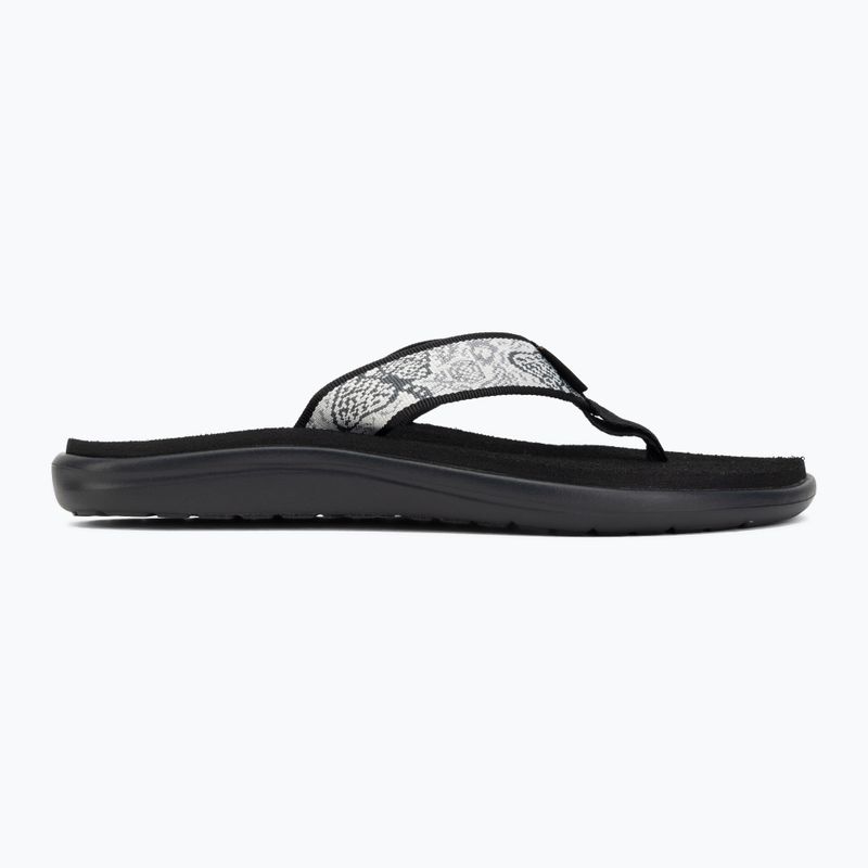 Дамски джапанки Teva Voya enchanted forest black/white 2