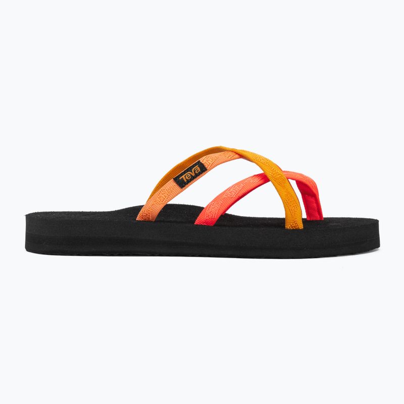 Дамски сандали Teva Olowahu neon coral multi 2
