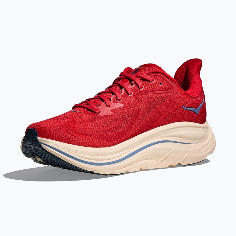 Мъжки обувки за бягане Hoka Clifton 10 vermillion/varsity navy 4
