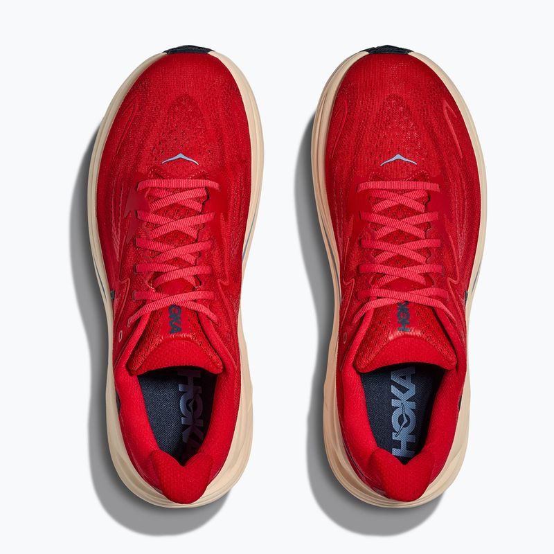 Мъжки обувки за бягане Hoka Clifton 10 vermillion/varsity navy 8