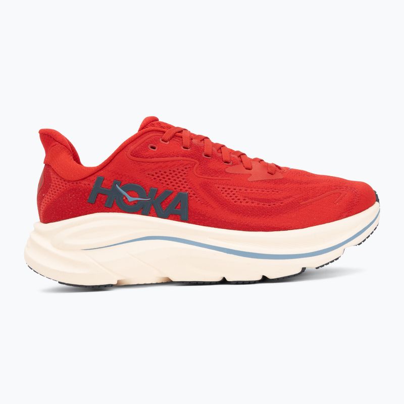 Мъжки обувки за бягане  Hoka Clifton 10 vermillion/varsity navy 2