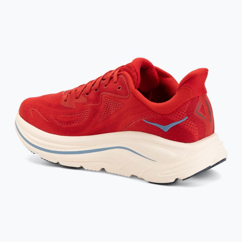 Мъжки обувки за бягане  Hoka Clifton 10 vermillion/varsity navy 3