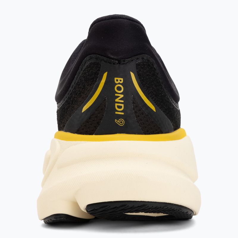 Мъжки обувки за бягане Hoka Bondi 9 carbon black/yellow gold 6