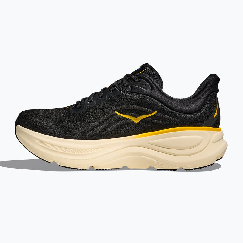 Мъжки обувки за бягане  Hoka Bondi 9 carbon black/yellow gold 3