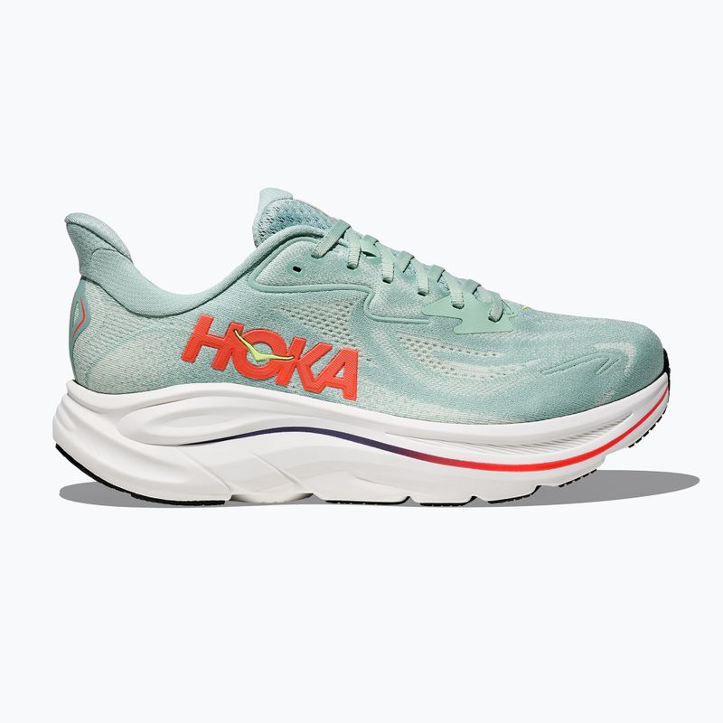 Мъжки обувки за бягане HOKA Clifton 10 sage/neon flame 3