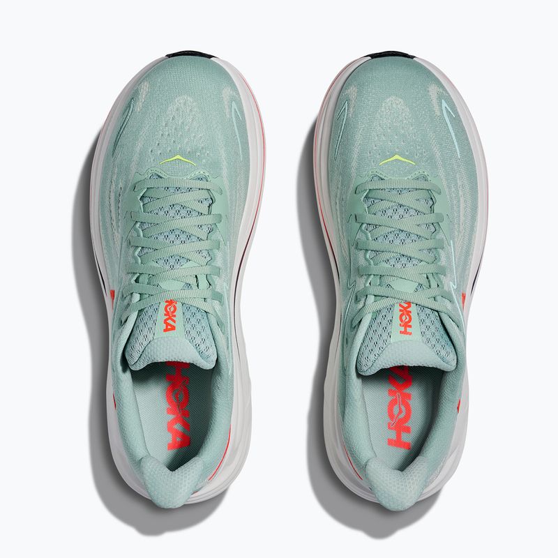 Мъжки обувки за бягане HOKA Clifton 10 sage/neon flame 7