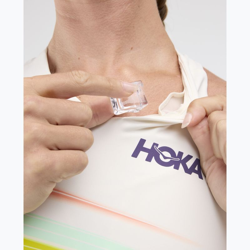 Топ за тренировка HOKA Race Day Crop alabaster flare 10
