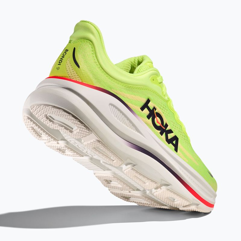Мъжки обувки за бягане HOKA Bondi 9 Wide neon yuzu/sunlight 5
