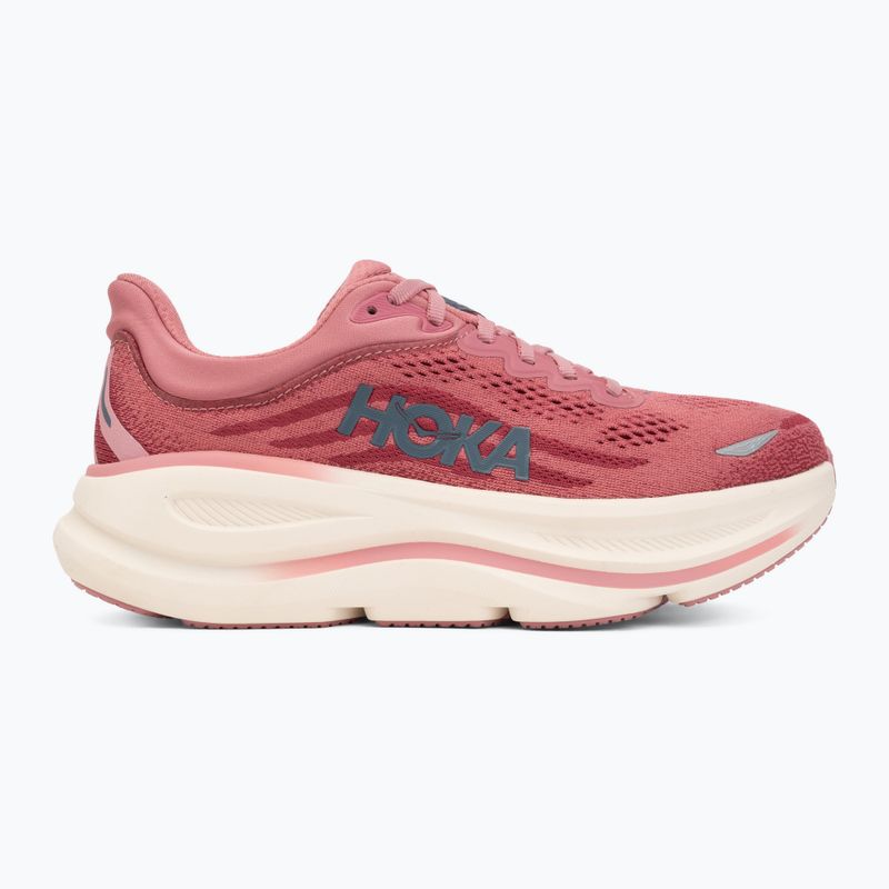 Дамски обувки за бягане HOKA Bondi 9 Wide lingonberry/cranberry 2