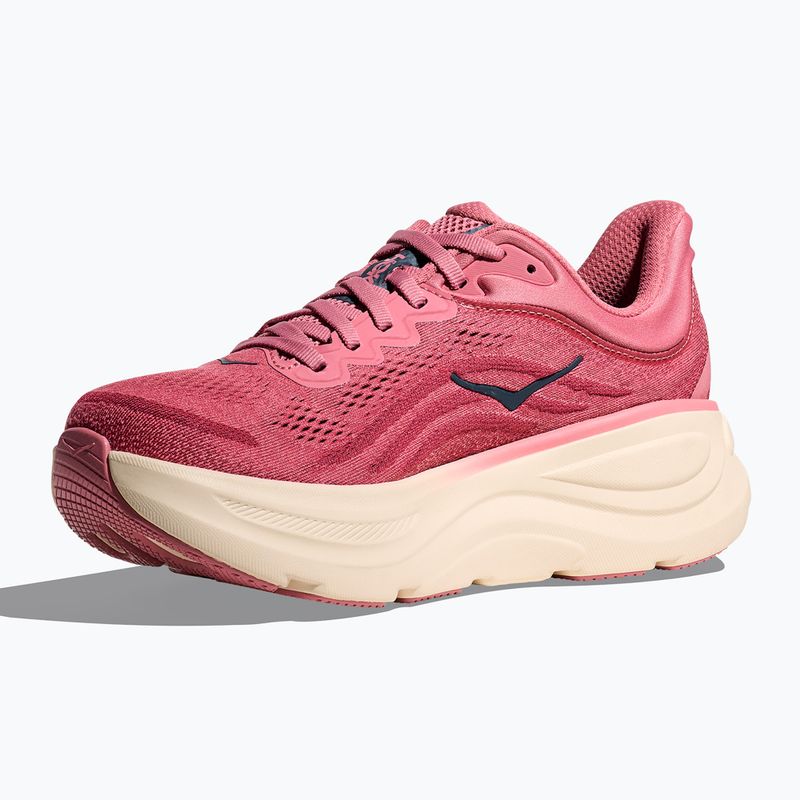 Дамски обувки за бягане HOKA Bondi 9 Wide lingonberry/cranberry 2