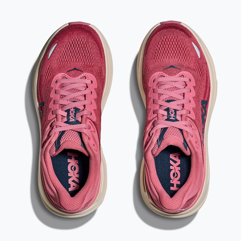 Дамски обувки за бягане HOKA Bondi 9 Wide lingonberry/cranberry 7