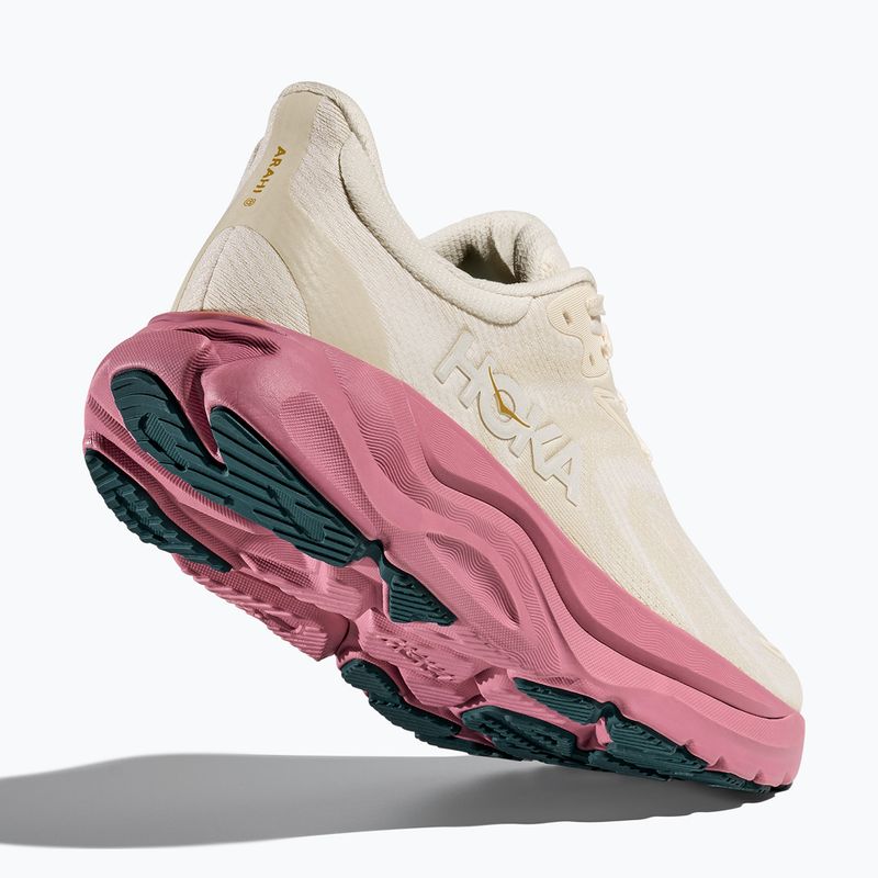 Дамски обувки за бягане HOKA Arahi 8 Wide alabaster/lingonberry 5