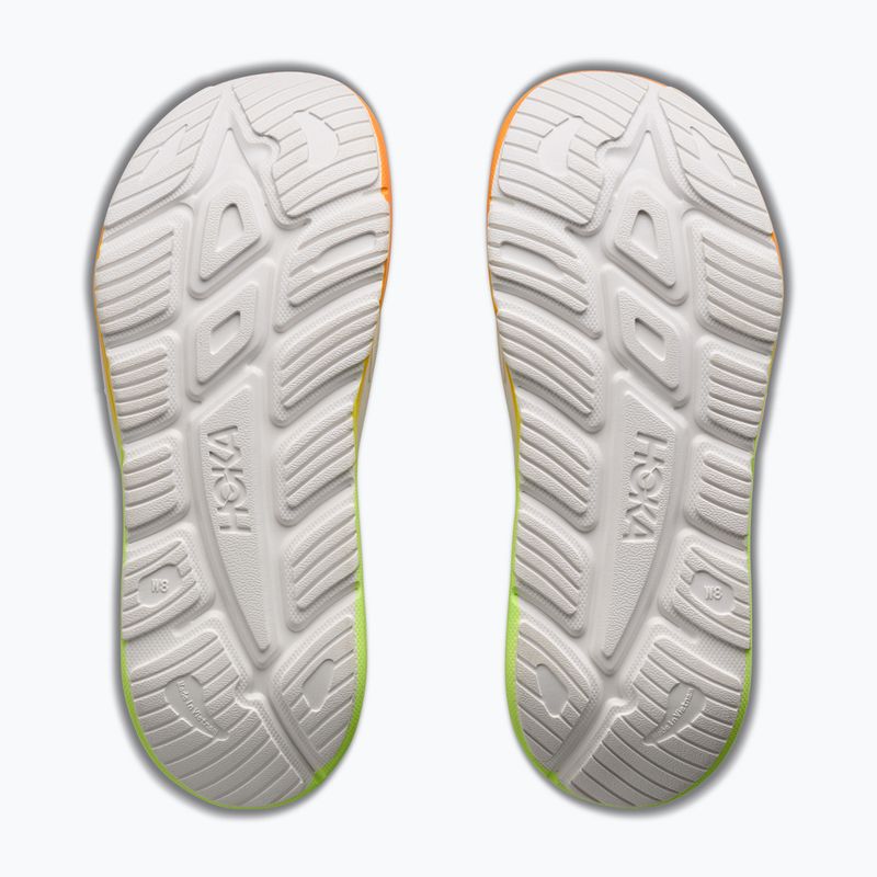 Чехли HOKA Ora Recovery Slide 3 white/neon yuzu 7