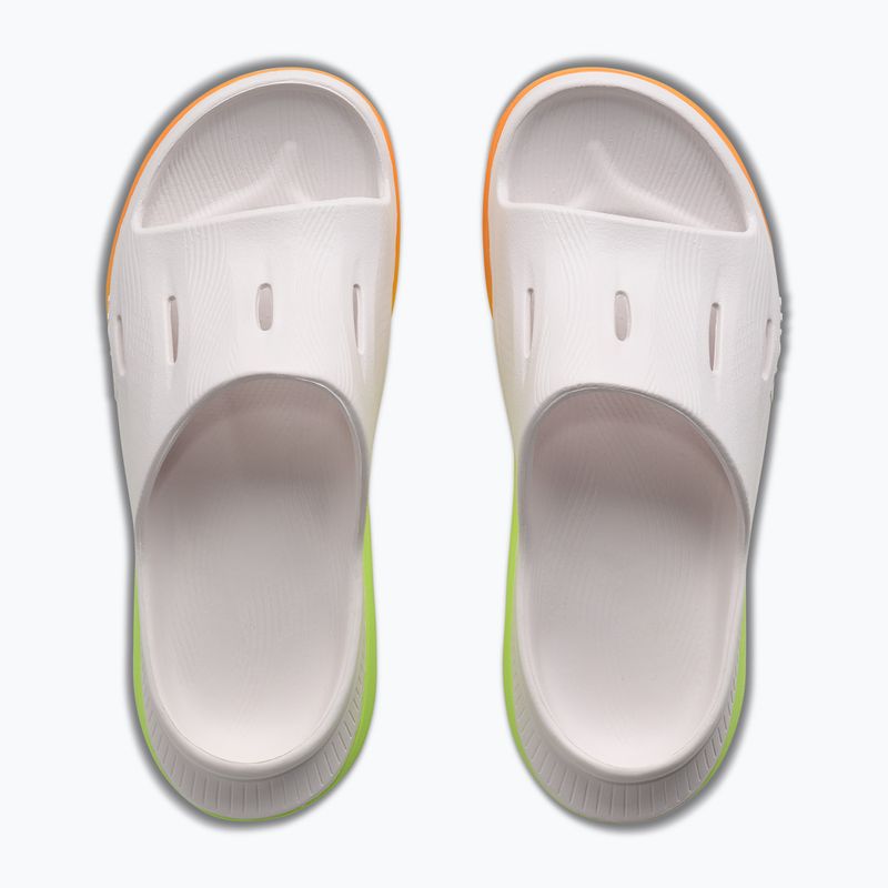 Чехли HOKA Ora Recovery Slide 3 white/neon yuzu 8