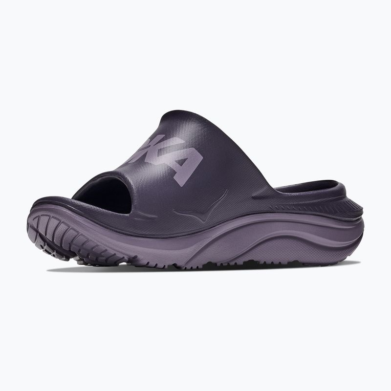 Чехли HOKA Ora Athletic squid ink/purple fog 4
