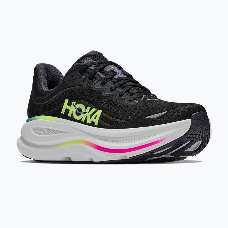 Мъжки обувки за бягане HOKA Bondi 9 black/neon yuzu