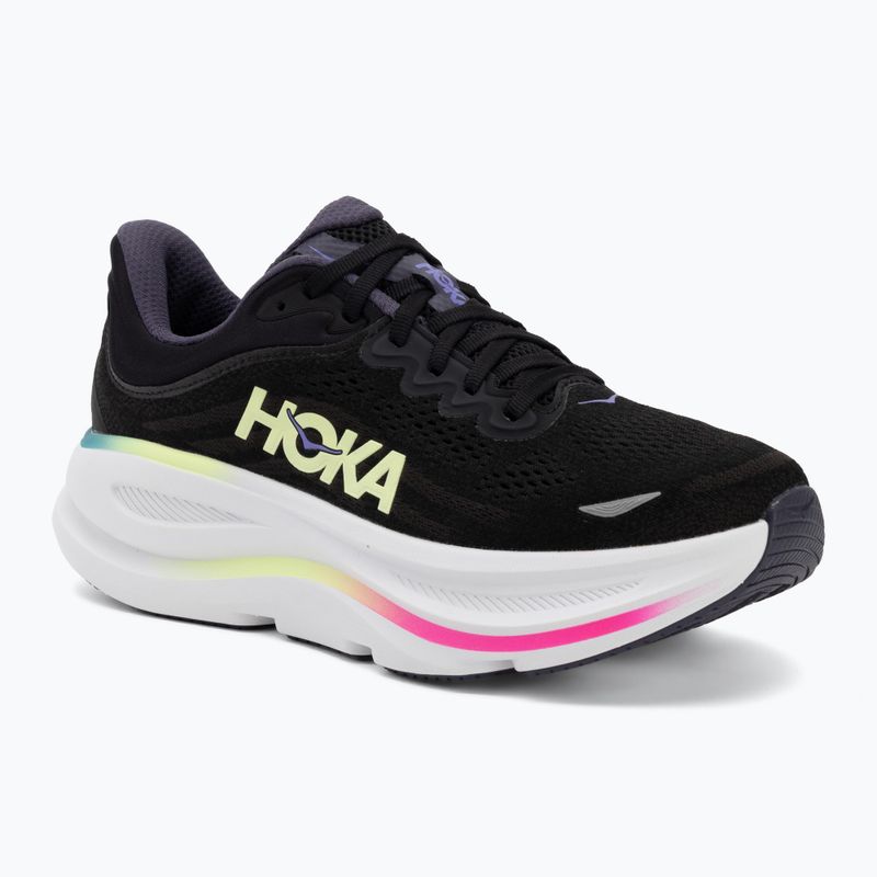 Мъжки обувки за бягане HOKA Bondi 9 black/neon yuzu