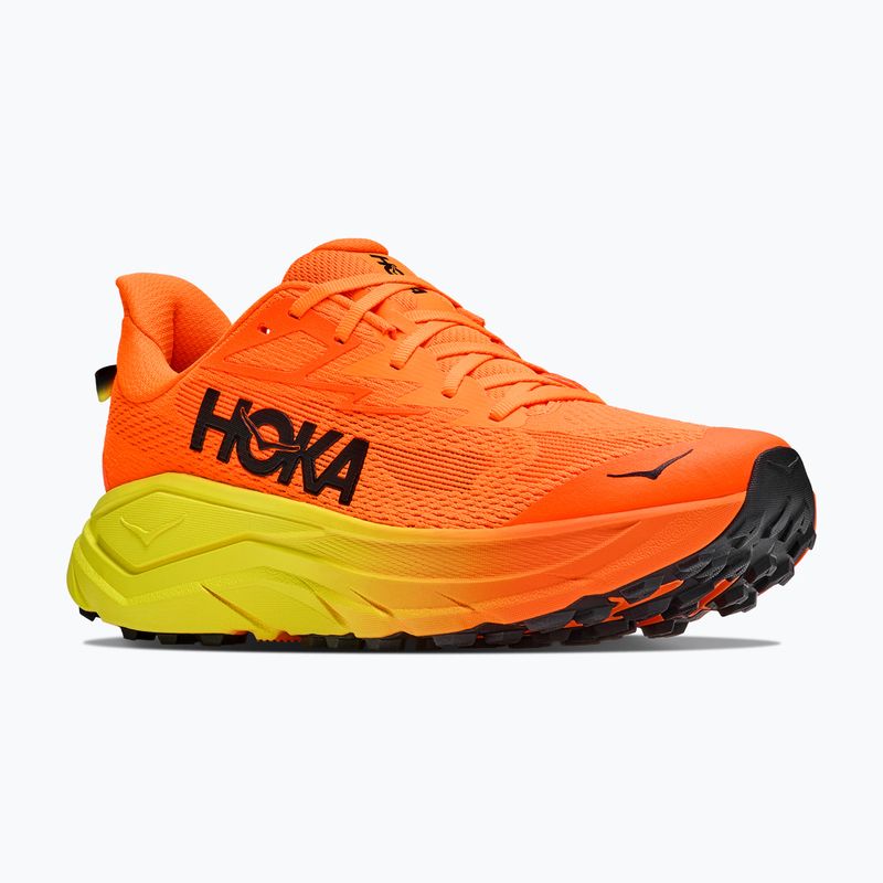 Мъжки обувки за бягане HOKA Challenger 8 neon tangerine/hoka citrus