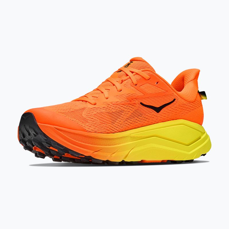 Мъжки обувки за бягане HOKA Challenger 8 neon tangerine/hoka citrus 2