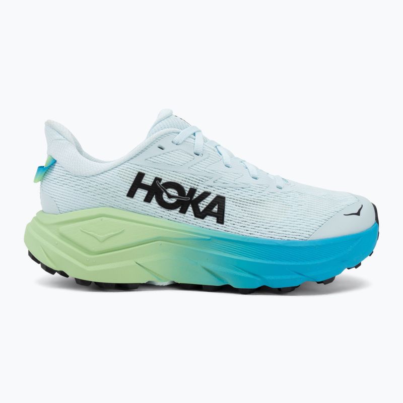 Дамски обувки за бягане HOKA Challenger 8 glimmering blue/tart apple 2