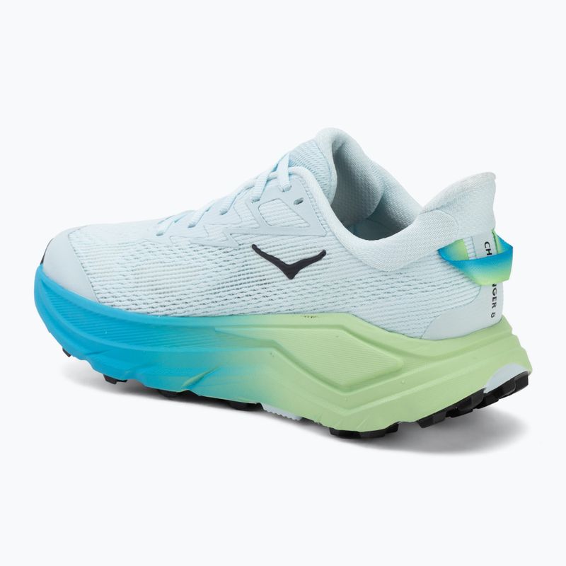 Дамски обувки за бягане HOKA Challenger 8 glimmering blue/tart apple 3