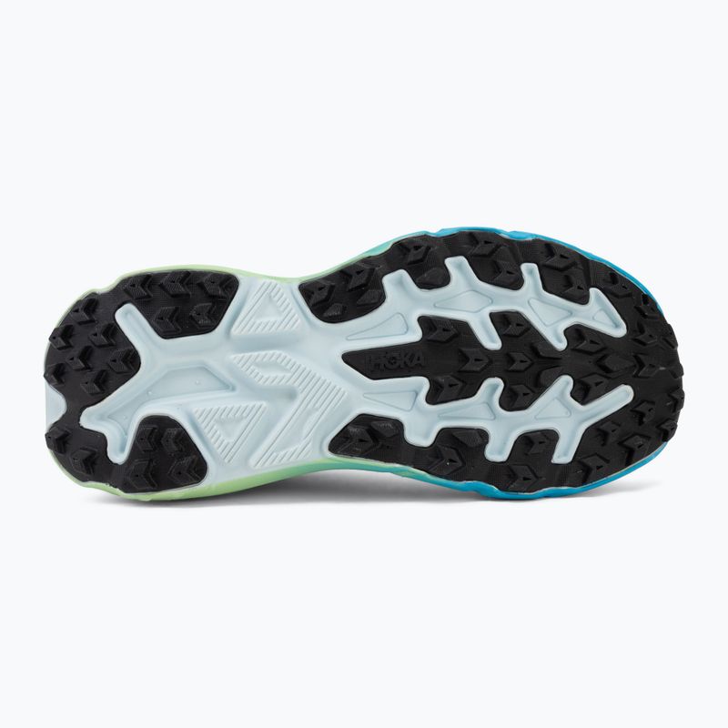 Дамски обувки за бягане HOKA Challenger 8 glimmering blue/tart apple 4