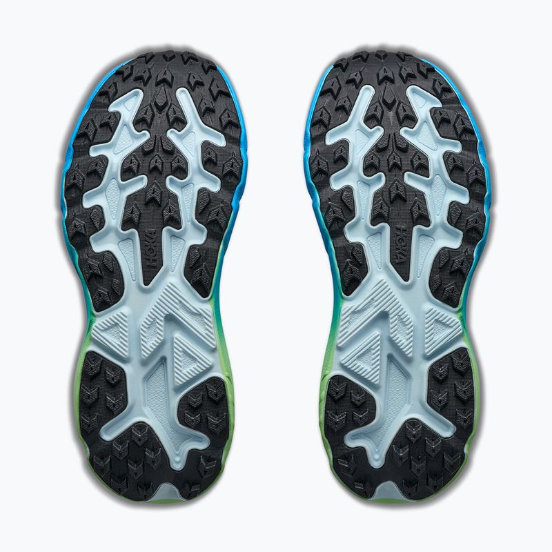 Дамски обувки за бягане HOKA Challenger 8 Wide glimmering blue/tart apple 6