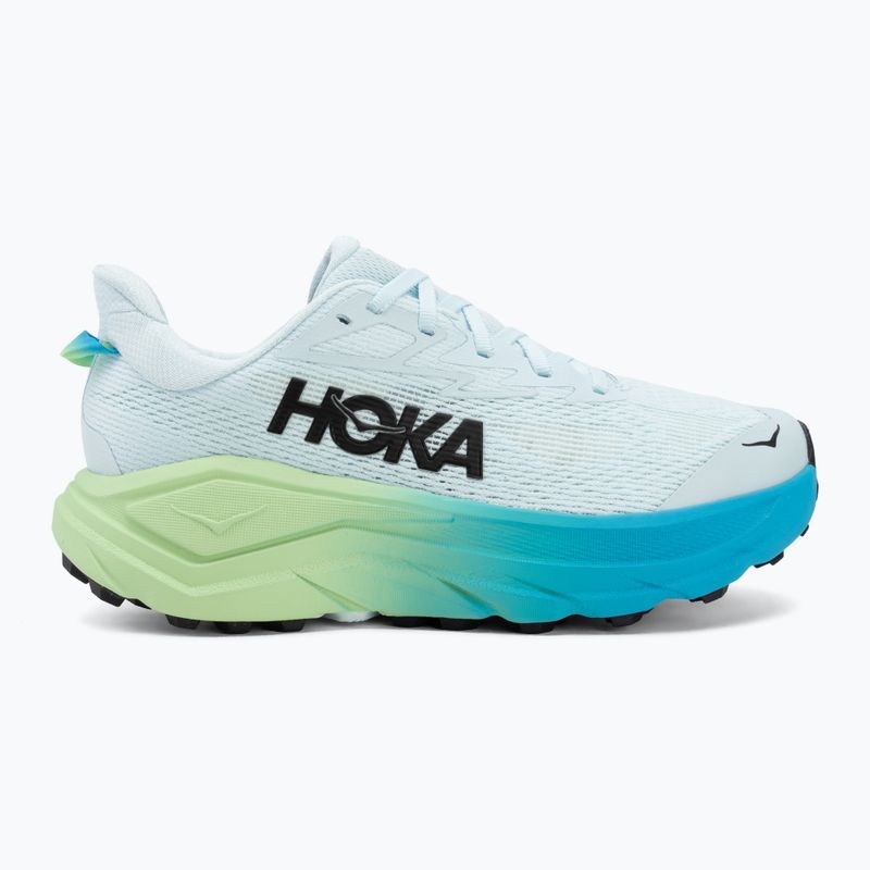 Дамски обувки за бягане HOKA Challenger 8 Wide glimmering blue/tart apple 2