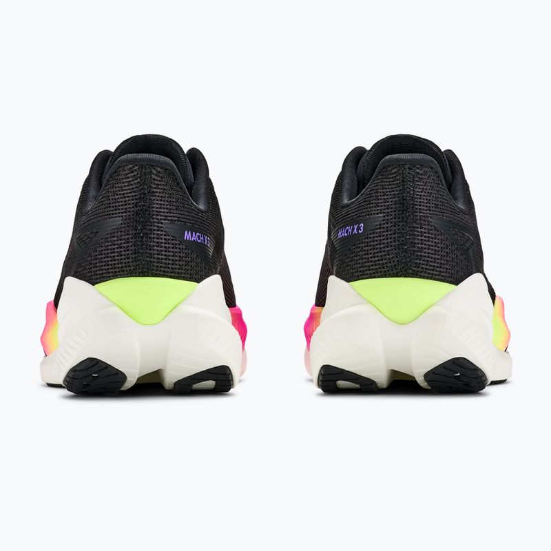 Мъжки обувки за бягане HOKA Mach X 3 black/neon nebula 6