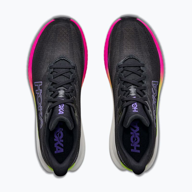 Мъжки обувки за бягане HOKA Mach X 3 black/neon nebula 8