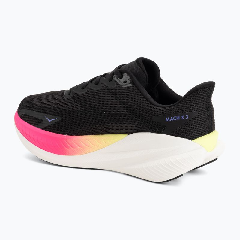 Мъжки обувки за бягане HOKA Mach X 3 black/neon nebula 3