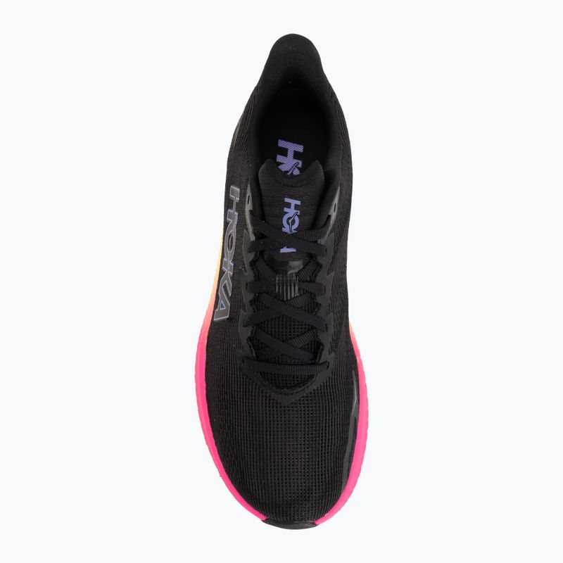 Мъжки обувки за бягане HOKA Mach X 3 black/neon nebula 5