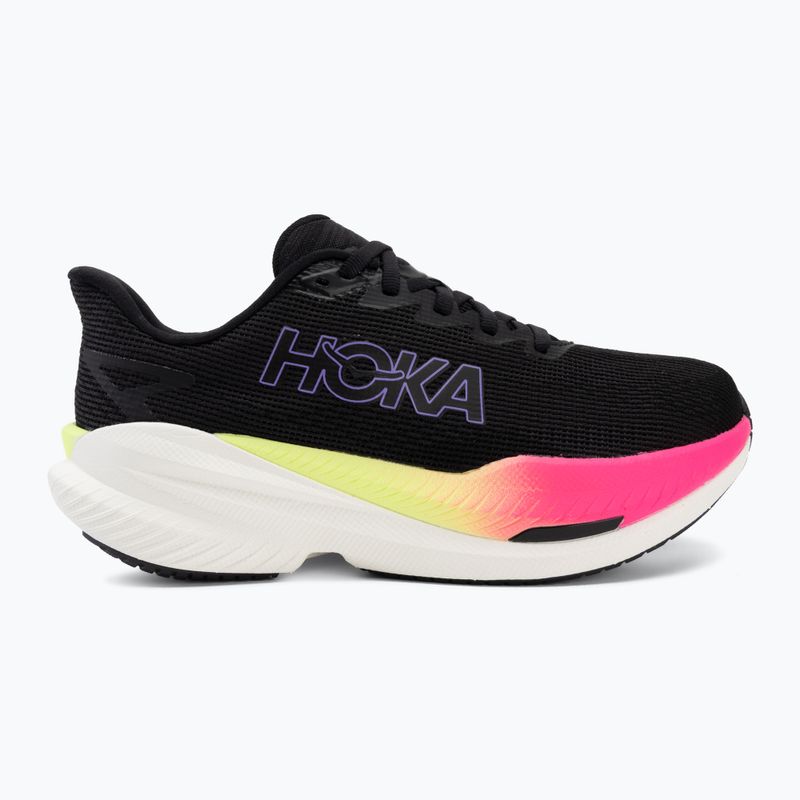 Дамски обувки за бягане HOKA Mach X 3 black/neon nebula 2