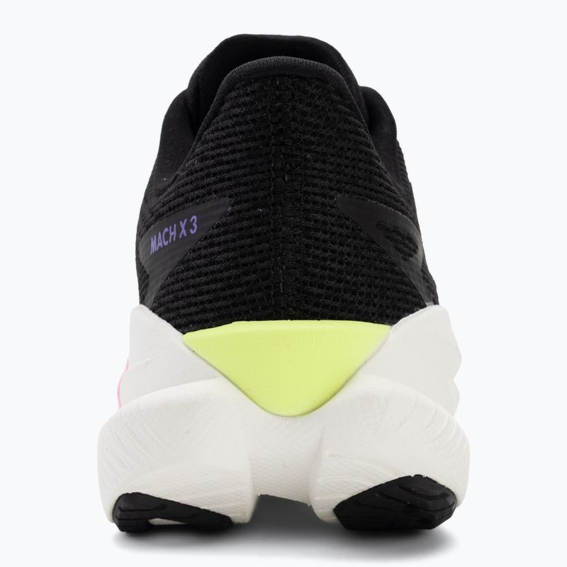 Дамски обувки за бягане HOKA Mach X 3 black/neon nebula 6