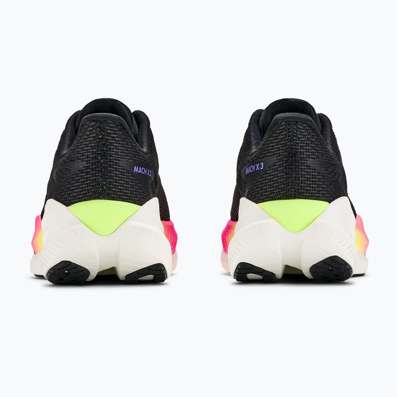 Дамски обувки за бягане HOKA Mach X 3 black/neon nebula 6